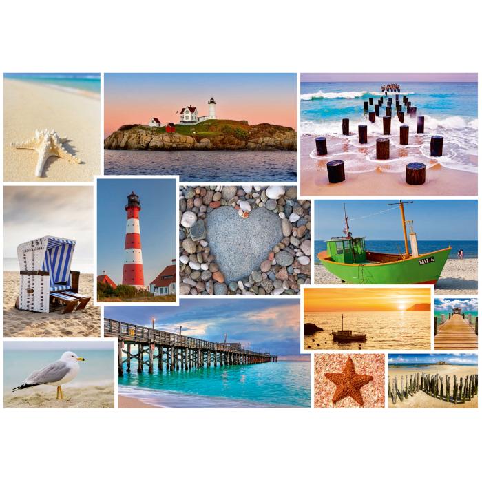 Puzzle Schmidt-Spiele-58221 Am Meer
