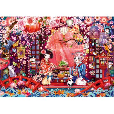 Puzzle  Schmidt-Spiele-59712 Japanese Tea Ceremony