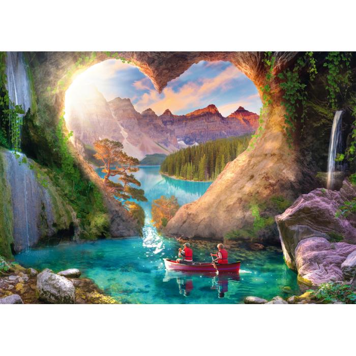 Puzzle Schmidt-Spiele-59777 A View with Heart