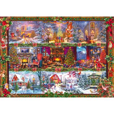 Puzzle  Schmidt-Spiele-59784 Merry Christmas