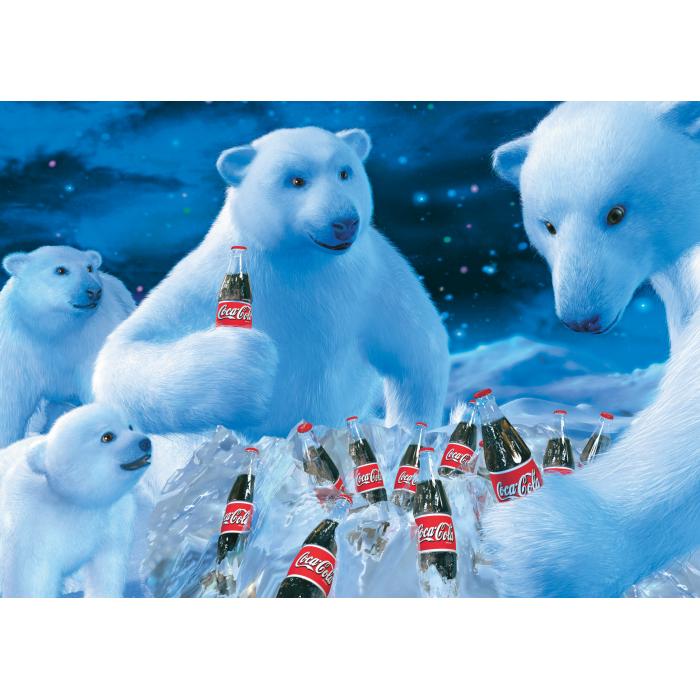 Puzzle Schmidt-Spiele-59913 Coca Cola - Eisbären