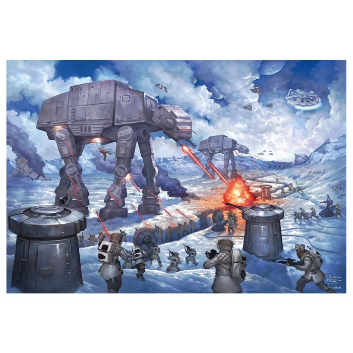 Puzzle Schmidt-Spiele-59952 Thomas Kinkade - Star Wars