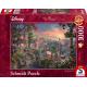 Thomas Kinkade - Disney - Beauty and the Tramp