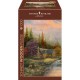 Wooden puzzle - Mountain Scenery with Stream