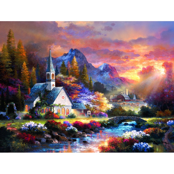 Puzzle Sunsout-18024 XXL Pieces - Morning of Hope