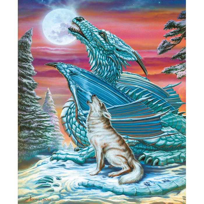 Puzzle Sunsout-20141 Ed Beard Jr - Moon Song