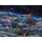 Puzzle  Sunsout-21319 XXL Pieces - Night Fighters-The Tuskegee Airmen