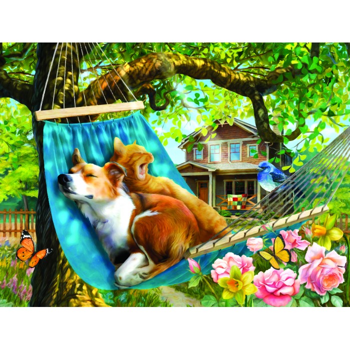 Puzzle Sunsout-23026 XXL Pieces - Siesta Time