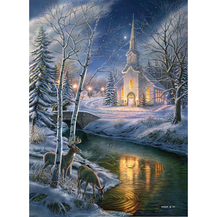 Puzzle Sunsout-28462 O Sainte Nuit