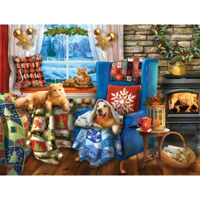 Puzzle  Sunsout-28503 XXL Pieces - Nice and Cozy