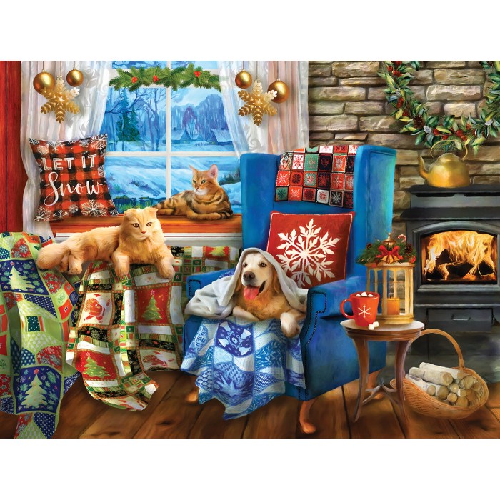 Puzzle Sunsout-28503 XXL Teile - Nice and Cozy