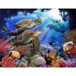 Puzzle  Sunsout-28804 XXL Pieces - Underwater Fantasy