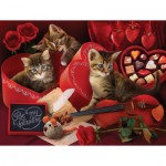 Puzzle  Sunsout-28860 Tom Wood - Be My Valentine
