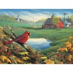 Puzzle  Sunsout-29064 XXL Pieces - Farmland Visitor