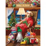 Puzzle  Sunsout-29718 Pièces XXL - Tom Wood - Another Knitted Gift from Grandma