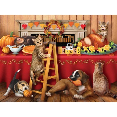 Puzzle  Sunsout-29722 XXL Pieces - Tom Wood - Give Thanks