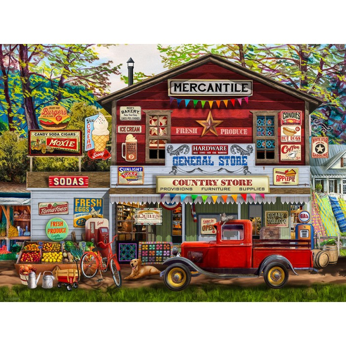 Puzzle Sunsout-29767 Mercantile