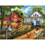 Puzzle  Sunsout-29802 XXL Pieces - Visiting Neighbors