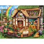 Puzzle  Sunsout-29826 XXL Pieces - Leprachaun House