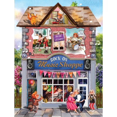 Puzzle  Sunsout-29838 XXL Pieces - Music House