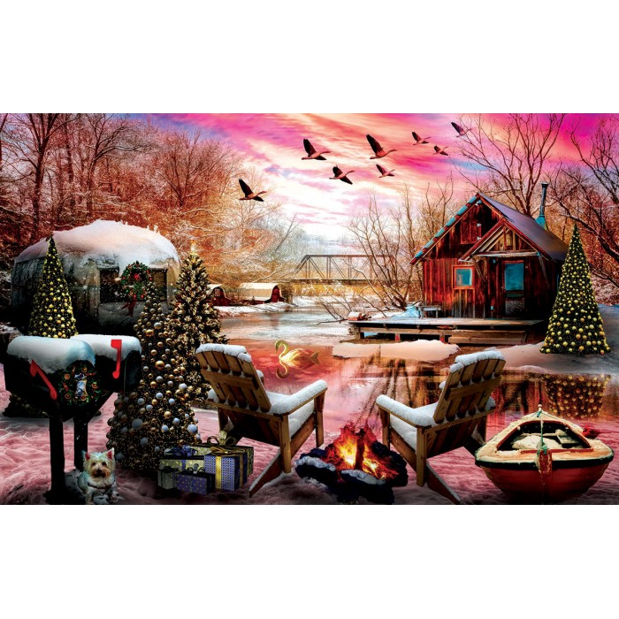 Puzzle Sunsout-30150 Holiday Camping