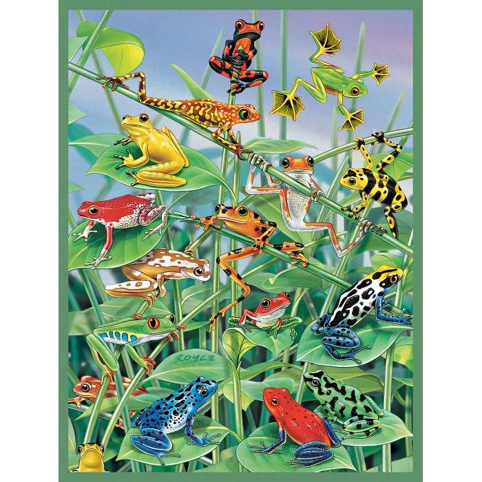 Puzzle Sunsout-31061 XXL Teile - Klettergerüst für Frösche