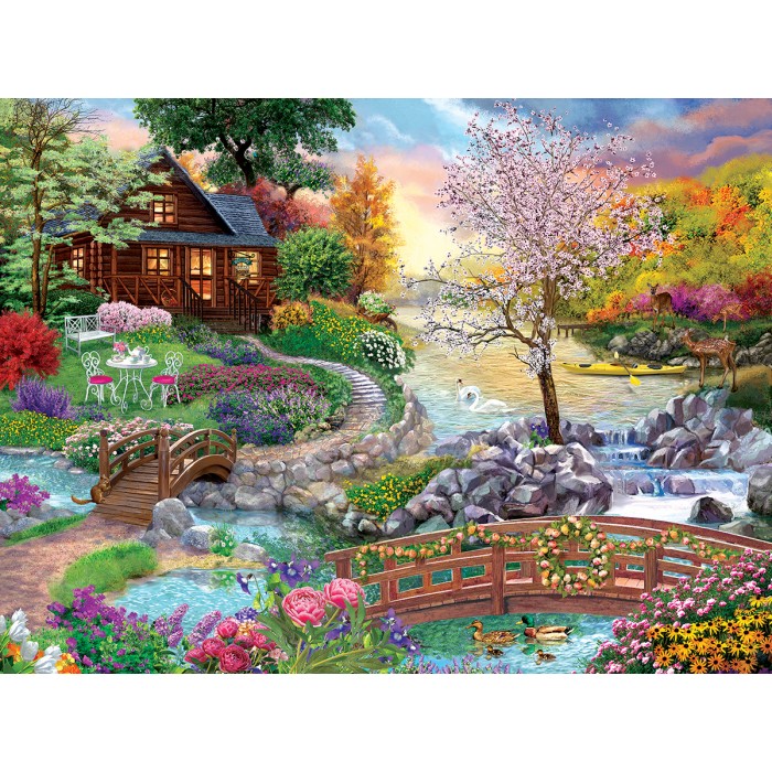 Puzzle Sunsout-31720 Spring Stream