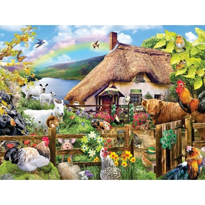 Puzzle  Sunsout-35006 XXL Pieces - Luck of the Irish