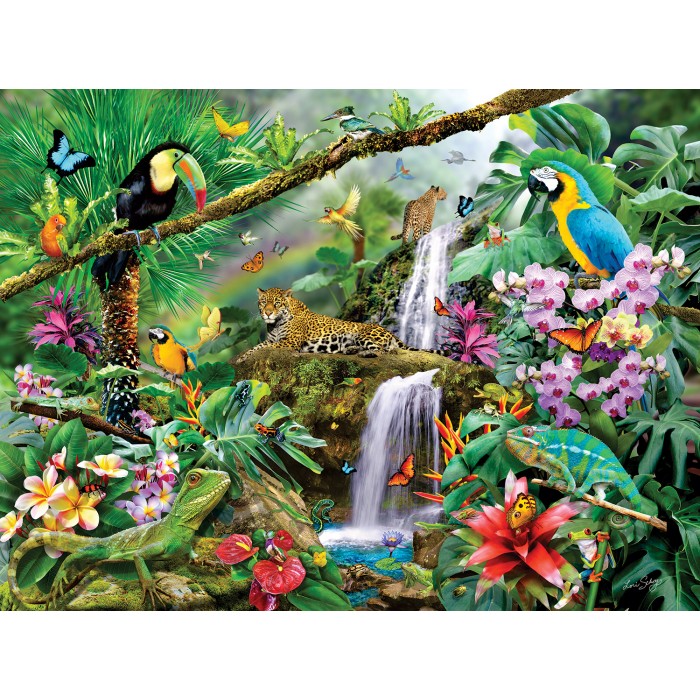 Puzzle Sunsout-35098 Lori Schory - Tropical Holiday