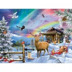 Puzzle  Sunsout-35221 XXL Pieces - Winter in the Mountains