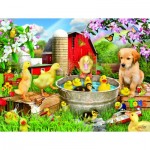 Puzzle  Sunsout-35223 XXL Pieces - Bathtub Toys