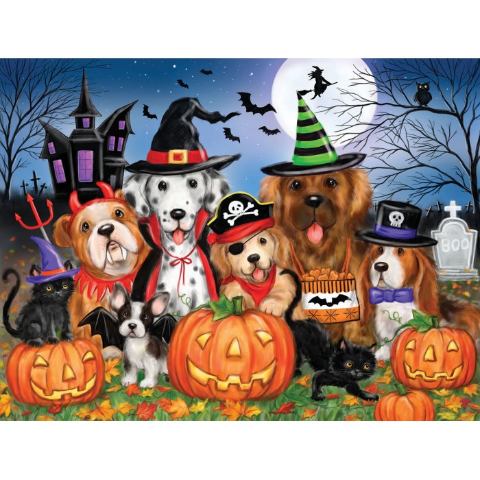 Puzzle Sunsout-35351 XXL Pieces - Ready for Halloween