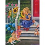 Puzzle  Sunsout-35877 XXL Pieces - A Summer Kiss