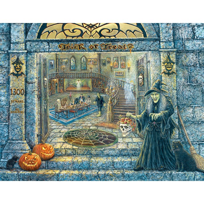 Puzzle Sunsout-36514 Jeff Tift - No Soliciting