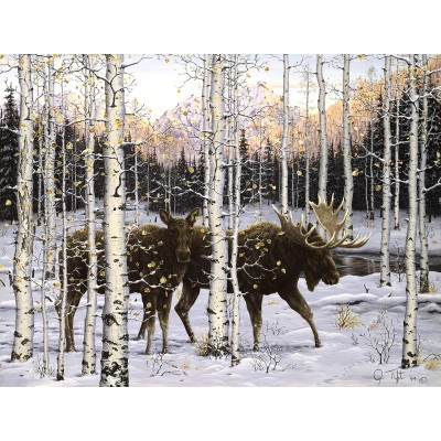 Puzzle  Sunsout-36532 XXL Pieces - Forest Twilight