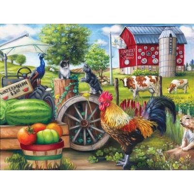 Puzzle  Sunsout-37661 XXL Teile - Farm Life