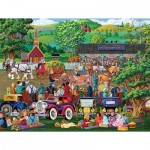 Puzzle  Sunsout-38724 XXL Teile - State Fair Picnics