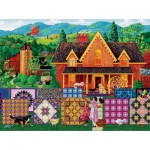 Puzzle  Sunsout-38844 Joseph Burgess - Morning Day Quilt