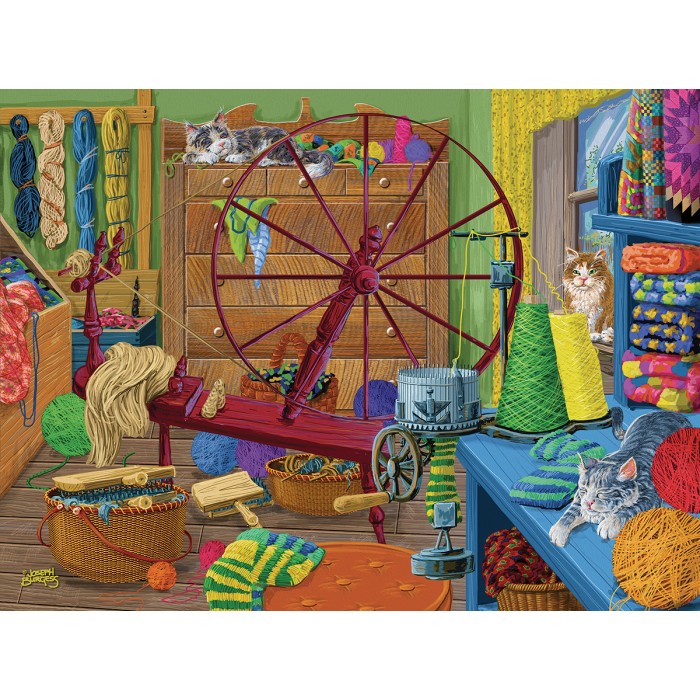 Puzzle Sunsout-38907 XXL Pieces - The Spinners