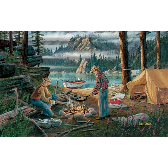 Puzzle Sunsout-39697 Ken Zylla - Alaska Adventure