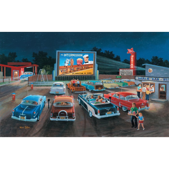 Puzzle Sunsout-39908 XXL Teile - At the Movies