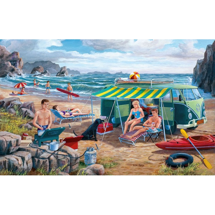 Puzzle Sunsout-39991 Week-end de Vacances