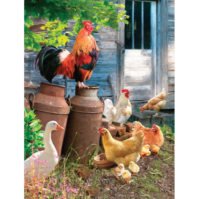 Puzzle Sunsout-42203 Ches Pachela - Hen Run