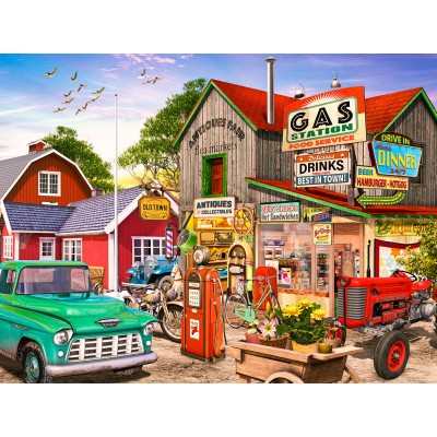 Puzzle  Sunsout-42208 XXL Pieces - Mom's Diner