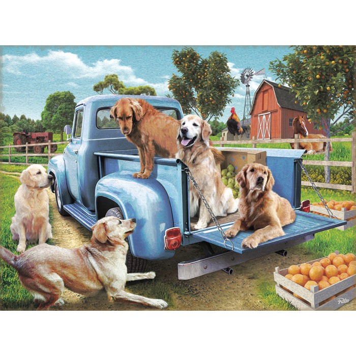 Puzzle Sunsout-42272 XXL Pieces - Golden Summer