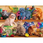 Puzzle  Sunsout-42957 Pet Shop Kittens