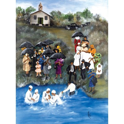 Puzzle  Sunsout-46836 Baptême