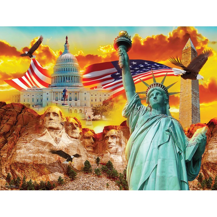 Puzzle Sunsout-49121 XXL Pieces - Liberty