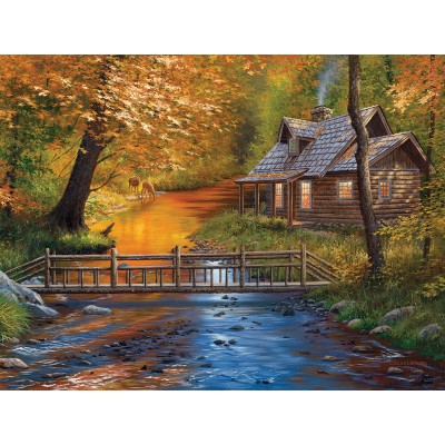 Puzzle  Sunsout-50169 XXL Pieces - Creekside Neighbors