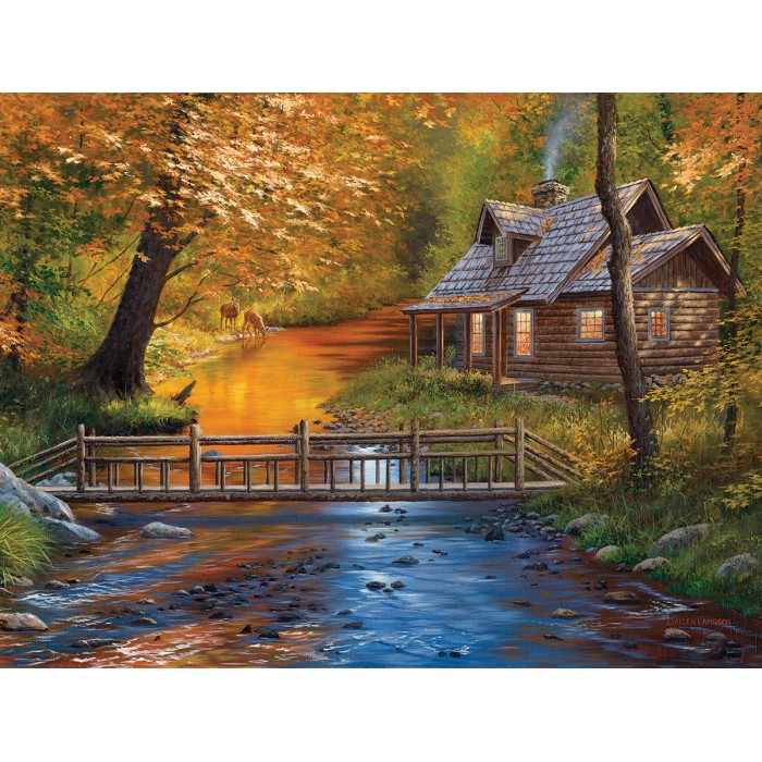 Puzzle Sunsout-50169 XXL Pieces - Creekside Neighbors